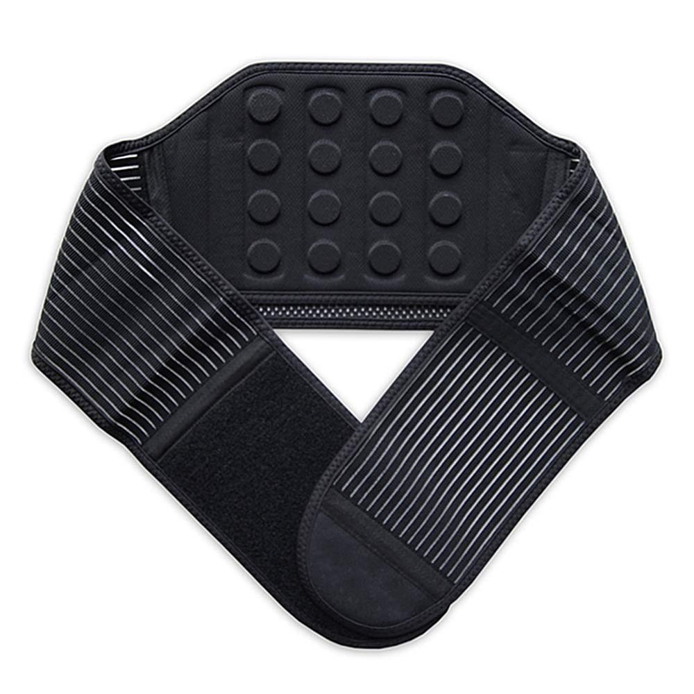 Magnetic Lower Back Support Brace with 20 Magnets for Men and Women, XL