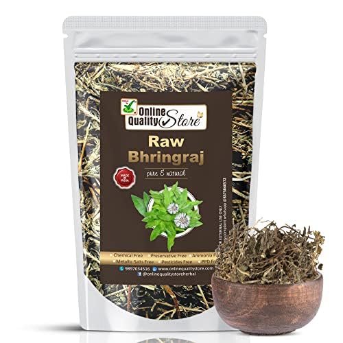 Online Quality Store Raw Dried Bhringraj Leaves, Eclipta alba, False Daisy, Keshraj, 200 g