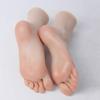 AFYH Silicone Foot Model, Size 36, Realistic Female Feet for Shoe and Sock Display view 2