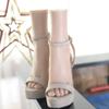 AFYH Silicone Foot Model, Size 36, Realistic Female Feet for Shoe and Sock Display view 4