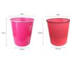 JSY Simple Plastic Trash Can Without Lid with Press Ring view 2