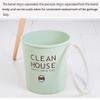 JSY Simple Plastic Trash Can Without Lid with Press Ring view 4
