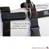 Feltmann NoExit Escape-Proof Dog Harness, Brown, 75–100 cm view 3