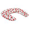 Flaxseed Neck Pillow with Chambers - Cherry-White view 4
