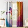 zpangg Blackout Curtains, Geometric Football Pattern, 2 Panels, 150 x 166 cm view 3