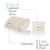 Organic Coconut Shower Soap with Soap Saver Pouch, Plastic- and Palm Oil-Free view 3