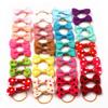 Cuhair Bow Design for Kittens and Puppies, Ponytail Holders for Pets, 20 Pieces view 2