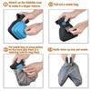 Ulalaza Portable Foldable Dog Pooper Scooper with Bag Dispenser view 3