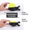 Ulalaza Portable Foldable Dog Pooper Scooper with Bag Dispenser view 4