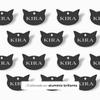 Ibera Gifts - Personalized Cat Head Tag with Engraving for Small to Large Cats view 4