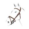 English Leather Clincher Bridle with Clincher Browband, Cob view 1