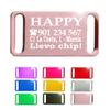 Ibera Gifts - Personalized Dog Tag with Engraving (Pink) view 1