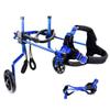 WRRAC Aluminum Alloy 2-Wheel Pet Wheelchair for Rear-Leg Support view 2