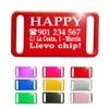 Ibera Gifts - Personalized Dog Tag with Engraving (Red) view 1