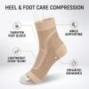 Alomejor 1-Pair Plantar Fasciitis Compression Socks, S/M, Skin Tone view 3