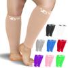 Zeta Wear Compression Calf Sleeves for Wide Calves, 2XL, Skin Tone view 1