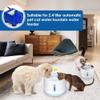 Zerodis Pet Fountain Replacement Pump with LED Light and 1.8 m Cable view 2