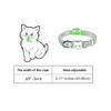 Personalized Cat Collar with Bell (Blue) view 3
