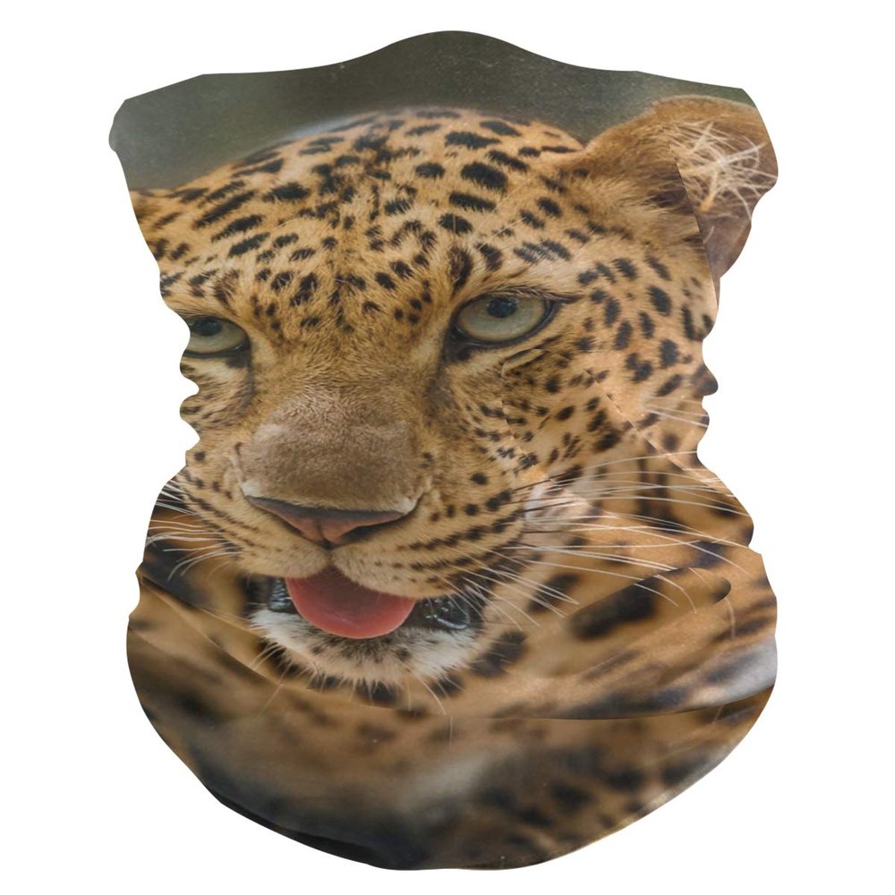 Hengpai Magic Wolf Neck Gaiter, Face Covering, Bandana, One Size, Multicolor