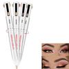 4-in-1 Rotating Eyebrow Contour Pencil, Twist to Change Color, Waterproof and Long-Lasting, No. 3 view 1