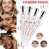 4-in-1 Rotating Eyebrow Contour Pencil, Twist to Change Color, Waterproof and Long-Lasting, No. 3 view 2