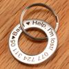 LYL Stainless Steel Dog Tag with Deep Engraving (Silver, M) view 3
