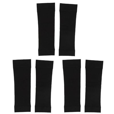 Alomejor Slimming Arm Sleeves, Elbow Support and Protection, 3 Pairs, Sports Elbow Pads for Men and Women