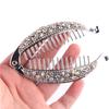Adiasen Women's Fish Hair Clip with Crystals, Metal and Plastic, 2-Pack view 3