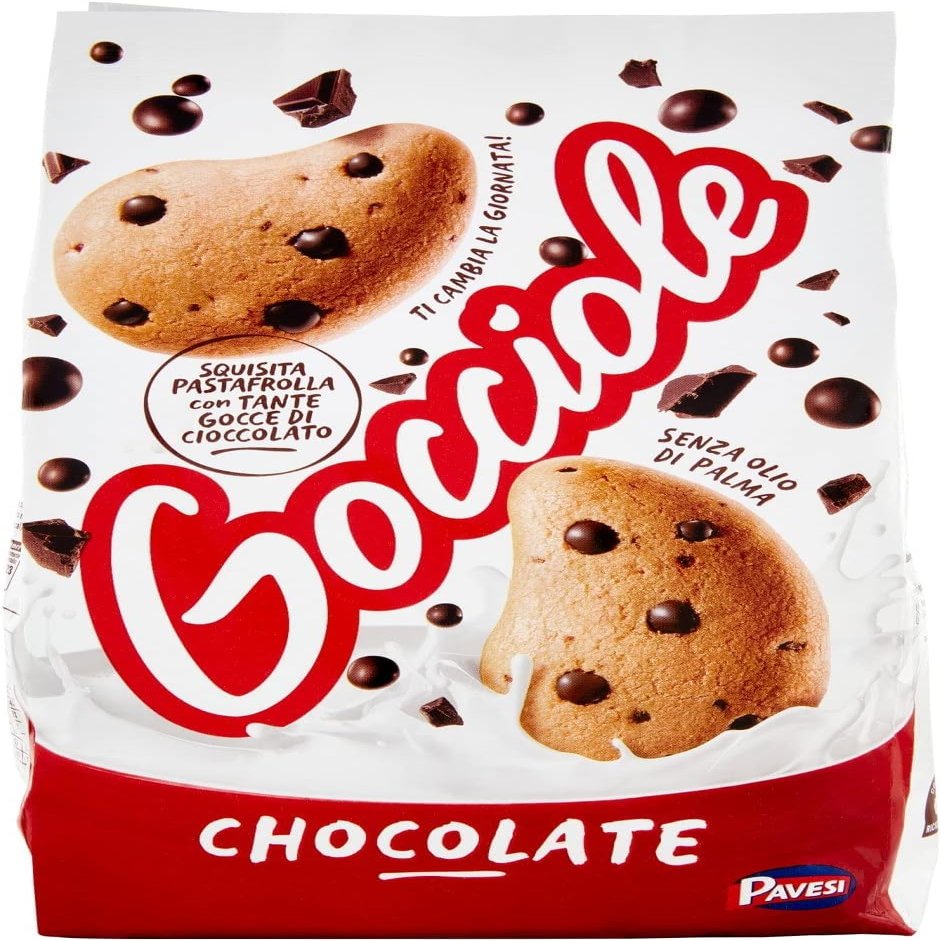Pavesi Gocciole Chocolate, 500 g, 4 pcs
