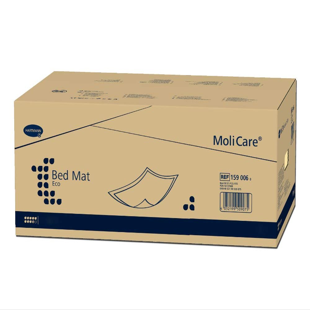 MoliCare Bed Mat Eco 9 Drops 40 x 60 cm, 100 Count