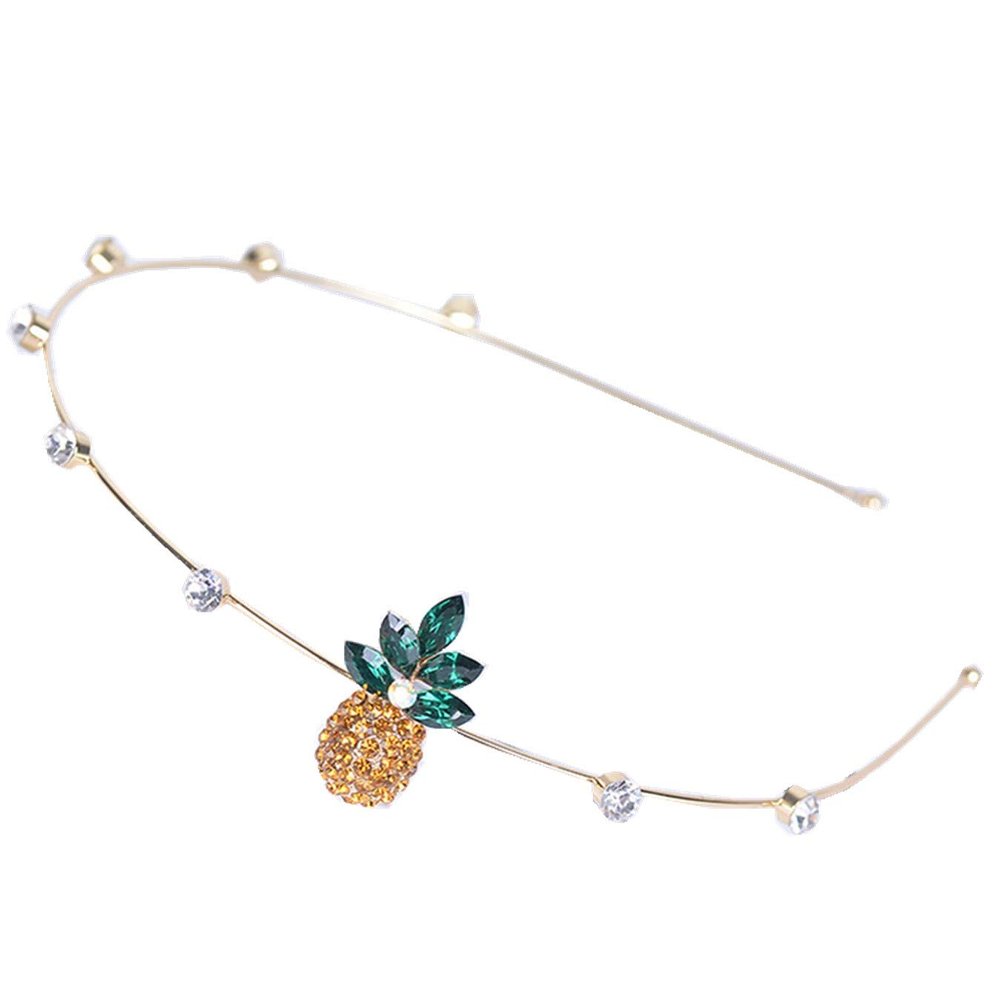 Glittery Pineapple Hair Clip for Women and Girls