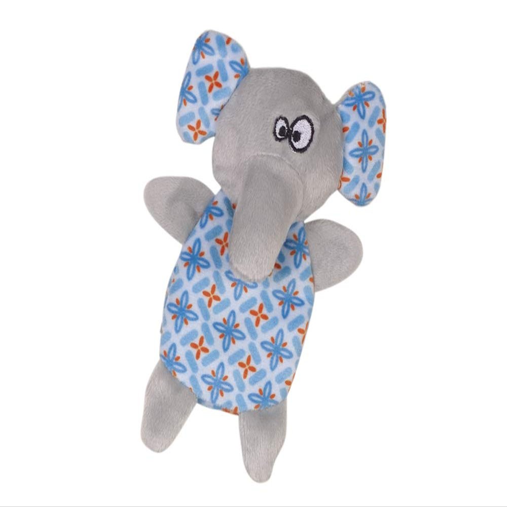 Nobby Plush Elephant with Catnip, Blue, 14 cm, 1 pc.