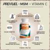 MSM 2,000 mg per Day with Natural Vitamin C – 365 Tablets view 2