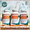 MSM 2,000 mg per Day with Natural Vitamin C – 365 Tablets view 4