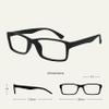 OPULIZE Reading Glasses 5-Pack, Black Brown Blue Purple Gray, Men’s and Women’s, +1.00 view 2