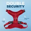 Best Pet Supplies Voyager Step-In Lock Pet Harness, All-Weather Mesh, Adjustable, Cats and Dogs, Red, XL view 2