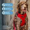 Best Pet Supplies Voyager Step-In Lock Pet Harness, All-Weather Mesh, Adjustable, Cats and Dogs, Red, XL view 3