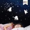 Glow-in-the-Dark Wall Stickers for Kids’ Room: 3 Gnomes and Stars view 3