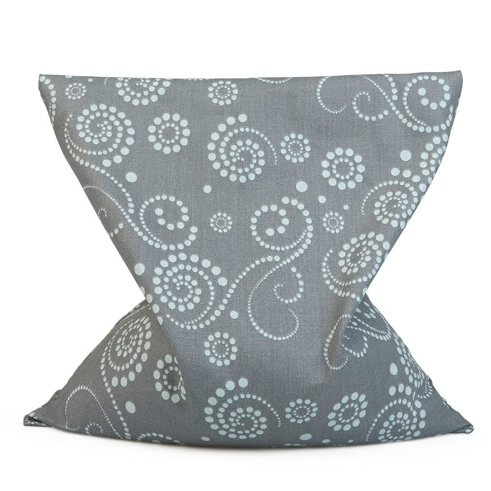 GRNSPECHT Organic Rapeseed Pillow 22 x 24 cm, Gray