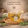 Sancha Tea Boutique Ayurveda Tulsi Tea, 25 Pyramid Tea Bags, Rama + Shyama + Vana Tulsi Blend view 3