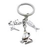 Keychain Jewelry Closure - Rat Mouse Cat Kitten Fish view 1