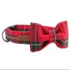 Unique Style Paws Dog Collar with Removable Bow, Adjustable, XXS-XL view 3