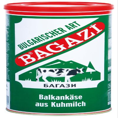 Bagazi Bulgarian-Style Cow Cheese in Brine, 2 x 800 g