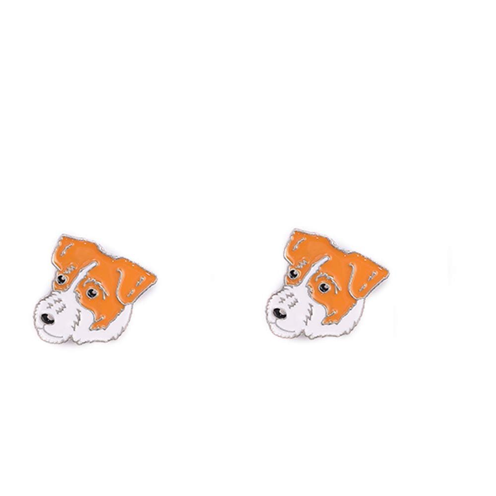 Dreamls Dog Brooch Pins, Metal, 2-Piece Set