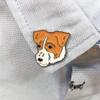 Dreamls Dog Brooch Pins, Metal, 2-Piece Set view 2