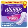 Always Discreet Long Plus Incontinence Pads for Women - 64 Count view 1