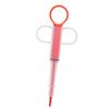 Unbranded Reusable Pet Medicine Dispenser, Silicone, Red view 1