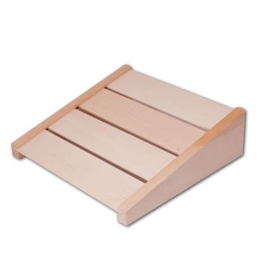 Hofmeister Wooden Goods 2-Pack Sauna Headrests, High-Quality Linden Wood, 39 cm