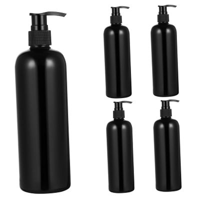 Minkissy 5-Piece 500 mL Empty Plastic Pump Bottle Set