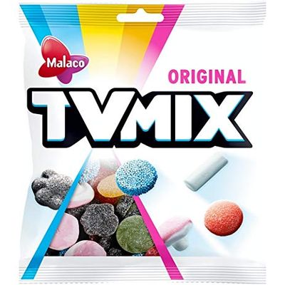 Cloetta Malaco TV Mix Original Gummies, 1 Pack of 325 g
